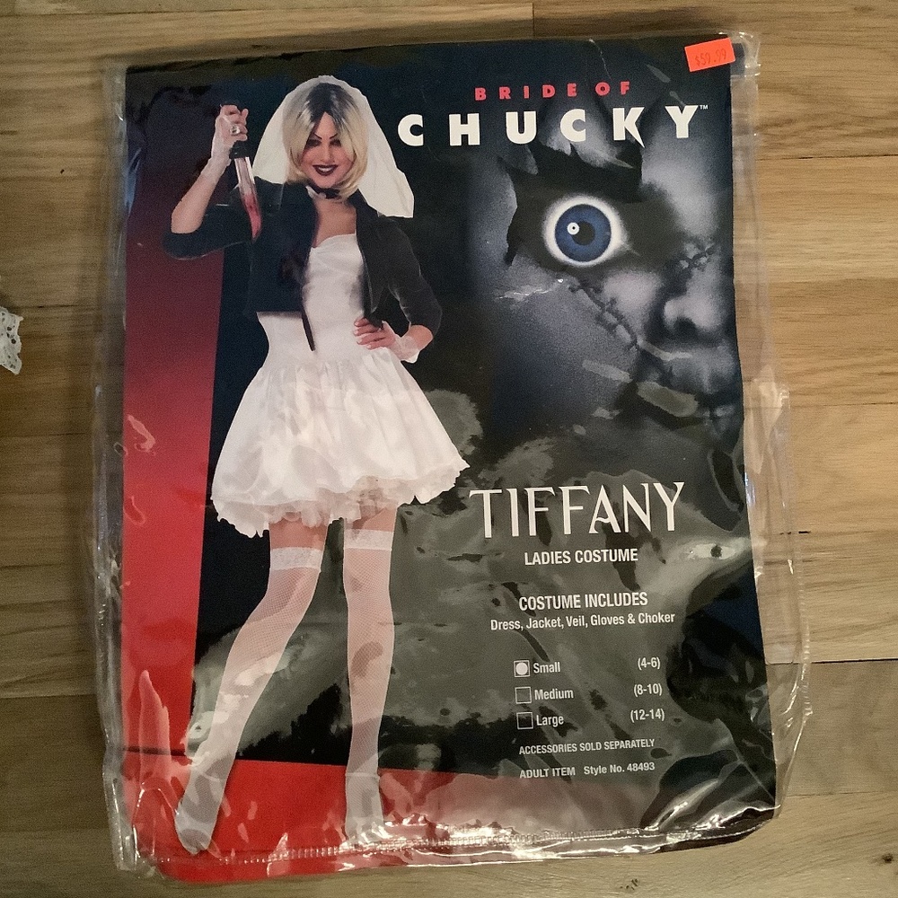 Halloween costume, Bride of chucky size small
